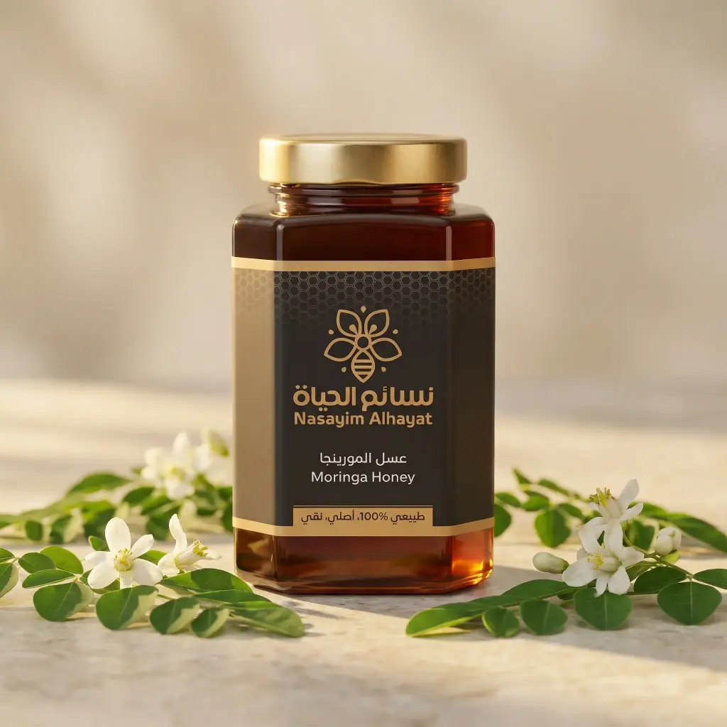 عسل المورينجا